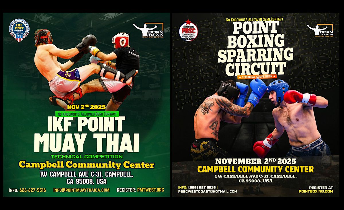 IKF POINT MUAY THAI AND PBSC POINT BOXING - CAMBELL, CA