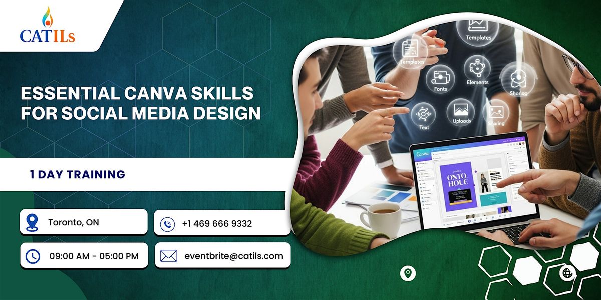 Essential Canva Skills for Social Media Design \u2013 1 Day Course in Toronto