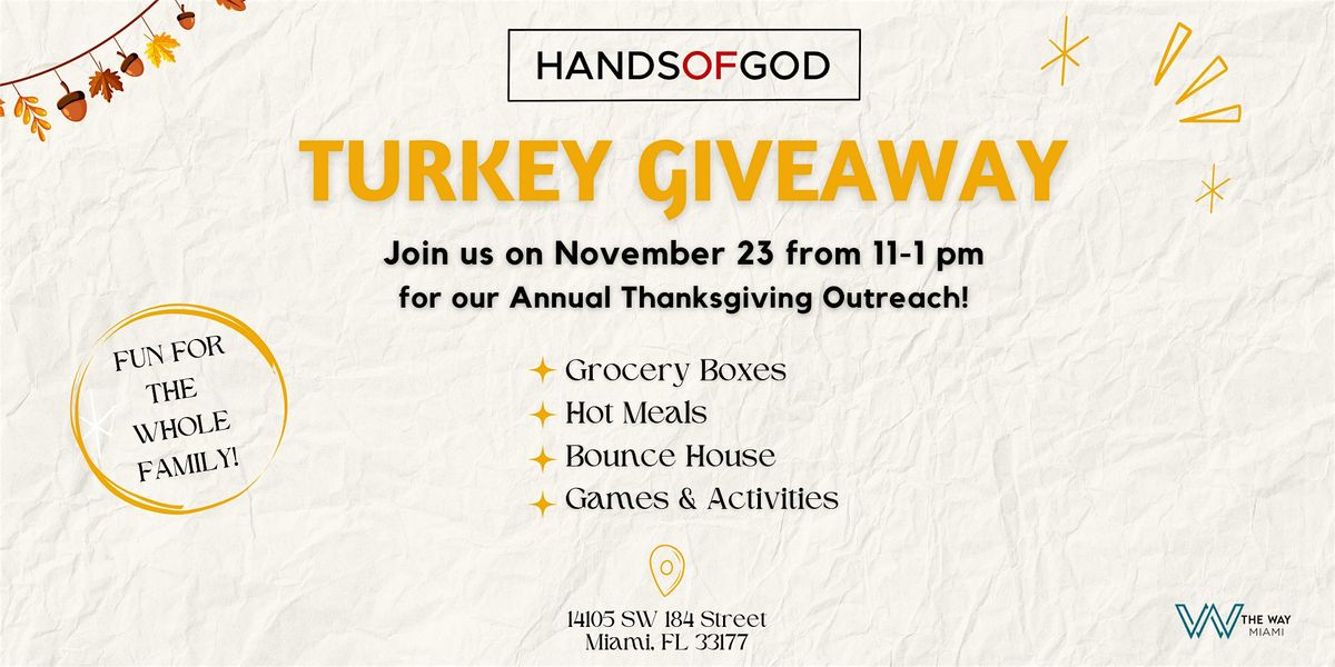 Turkey giveaway 2024 near me