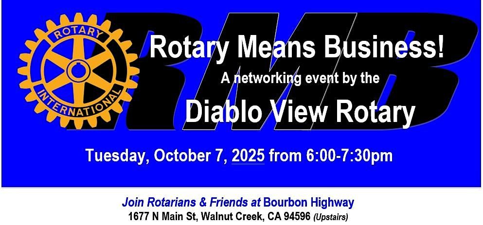 Rotary Means Business: Networking