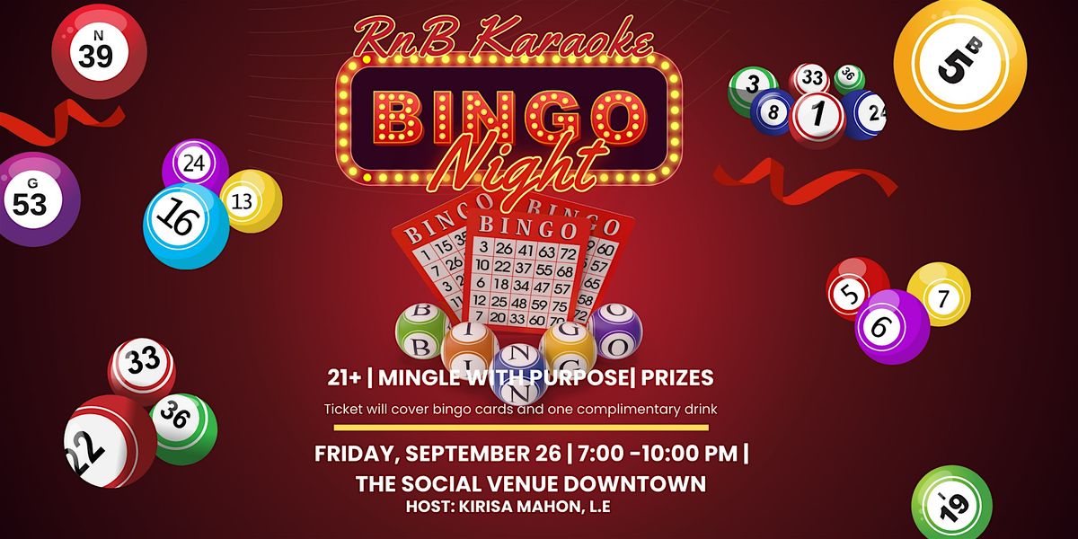 Karaoke Bingo Night: RnB Edition
