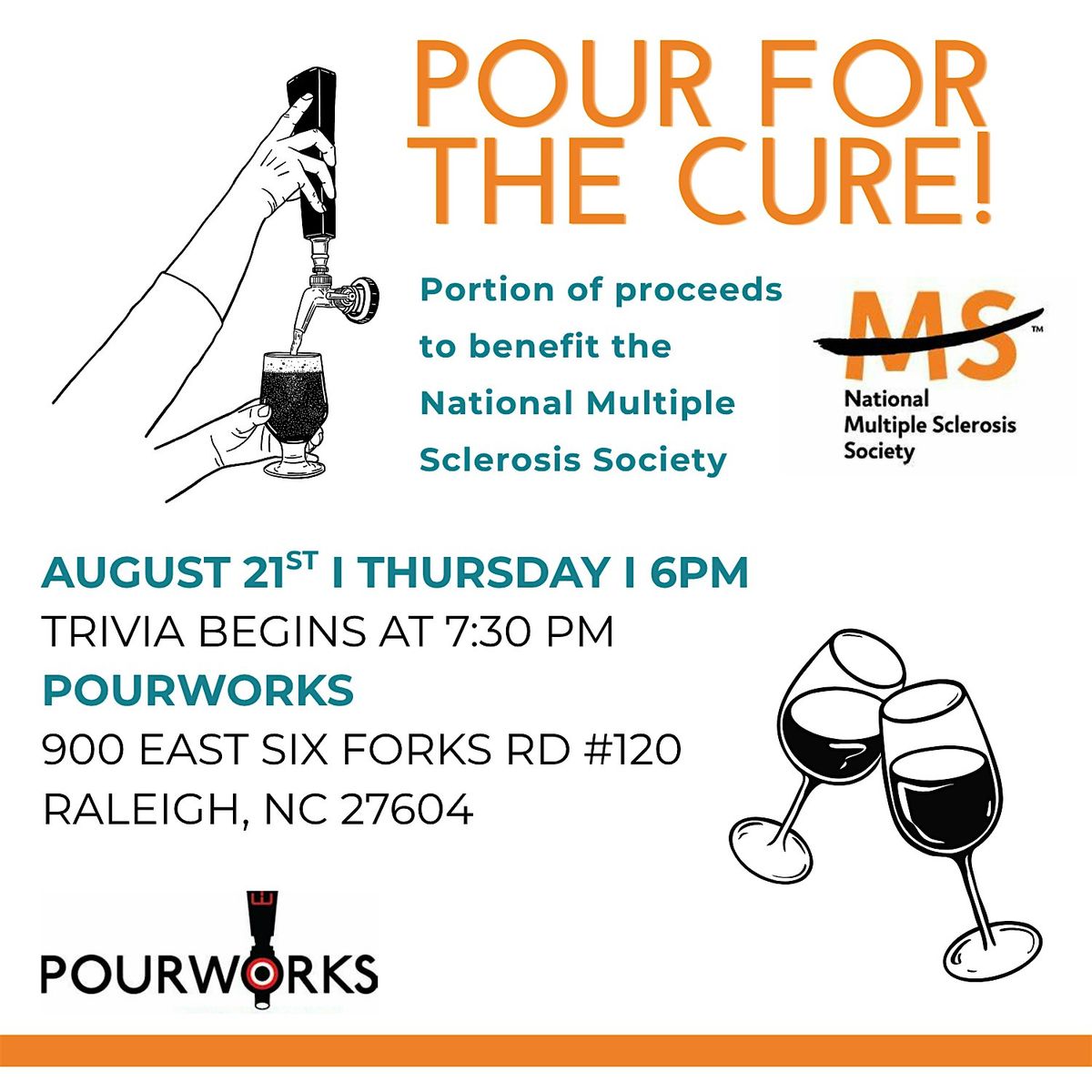 POUR FOR THE CURE!