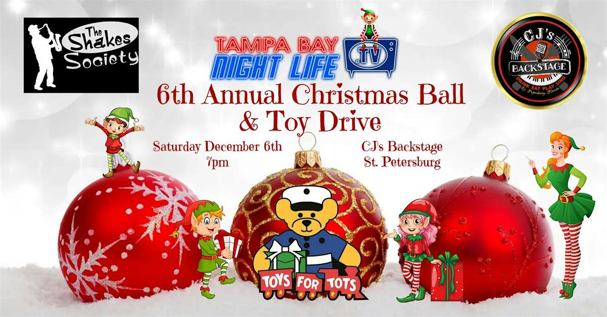Tampa Bay Nightlife TV's 6th Annual Christmas Ball and Toy Drive