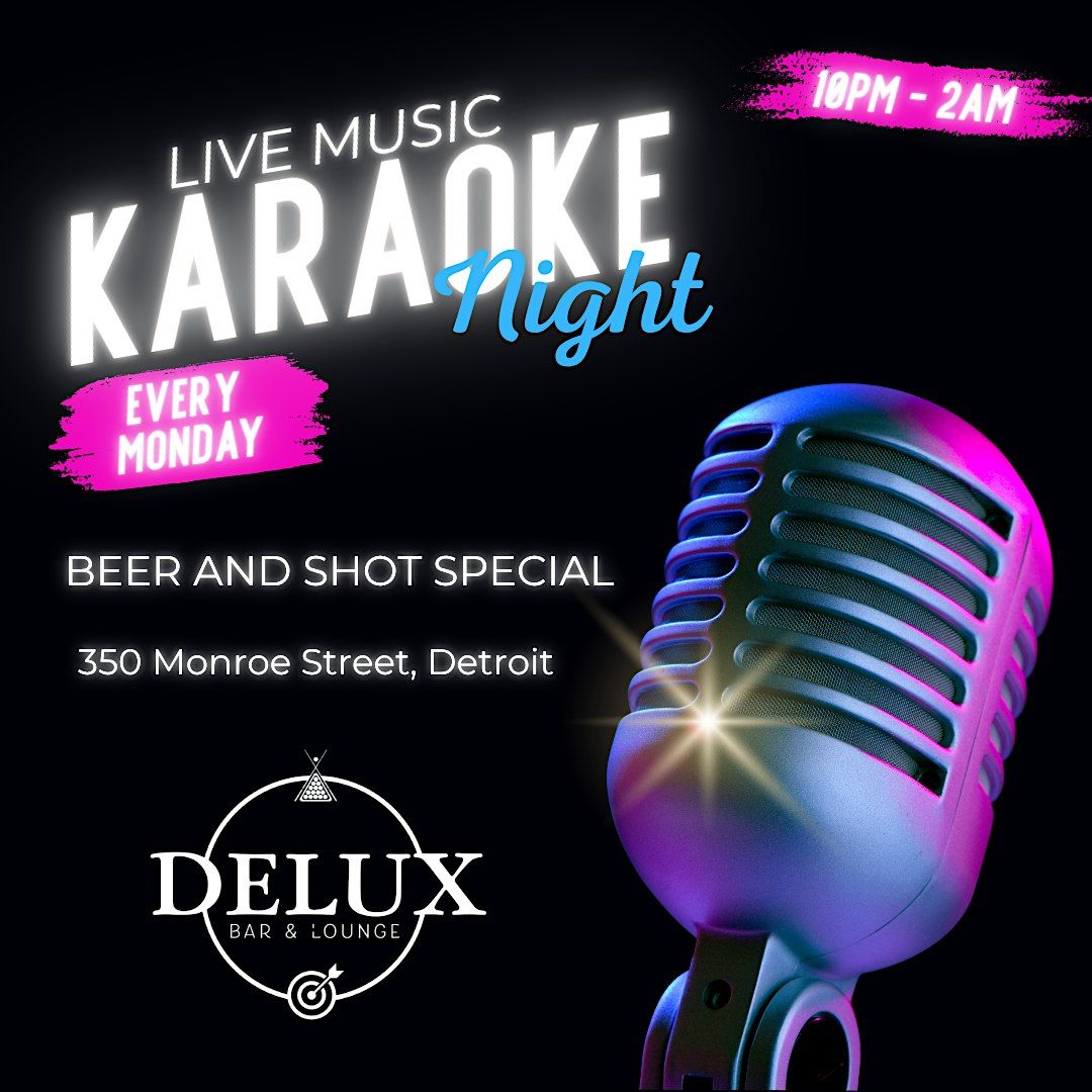 Monday Night Live Karaoke