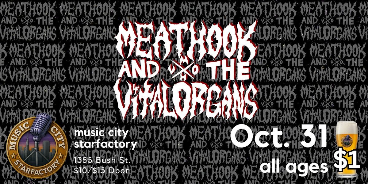 MeatHook And The Vital Organs - Live at Music City Starfactory | Metal\/Punk