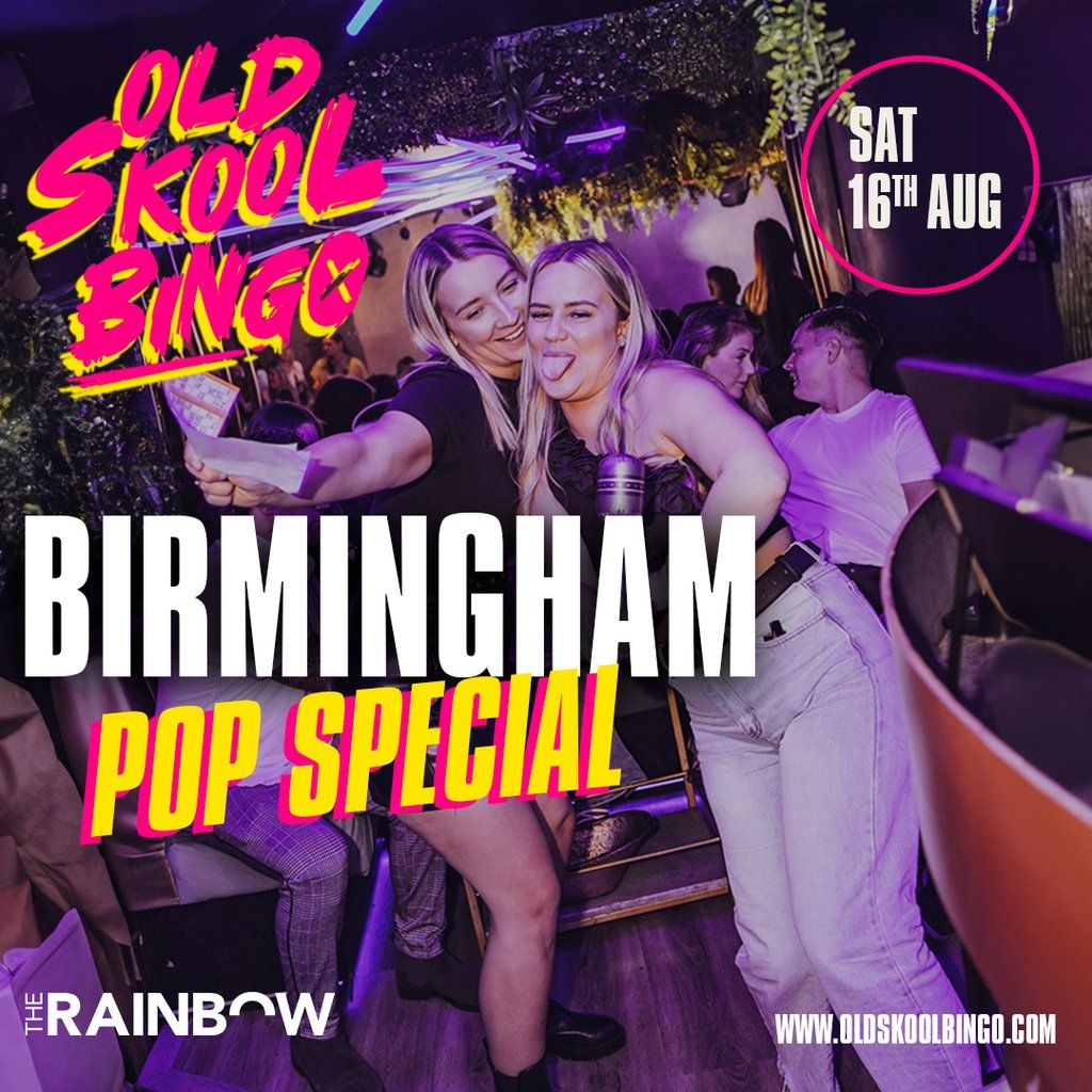 Old Skool Bingo Pop Special Birmingham