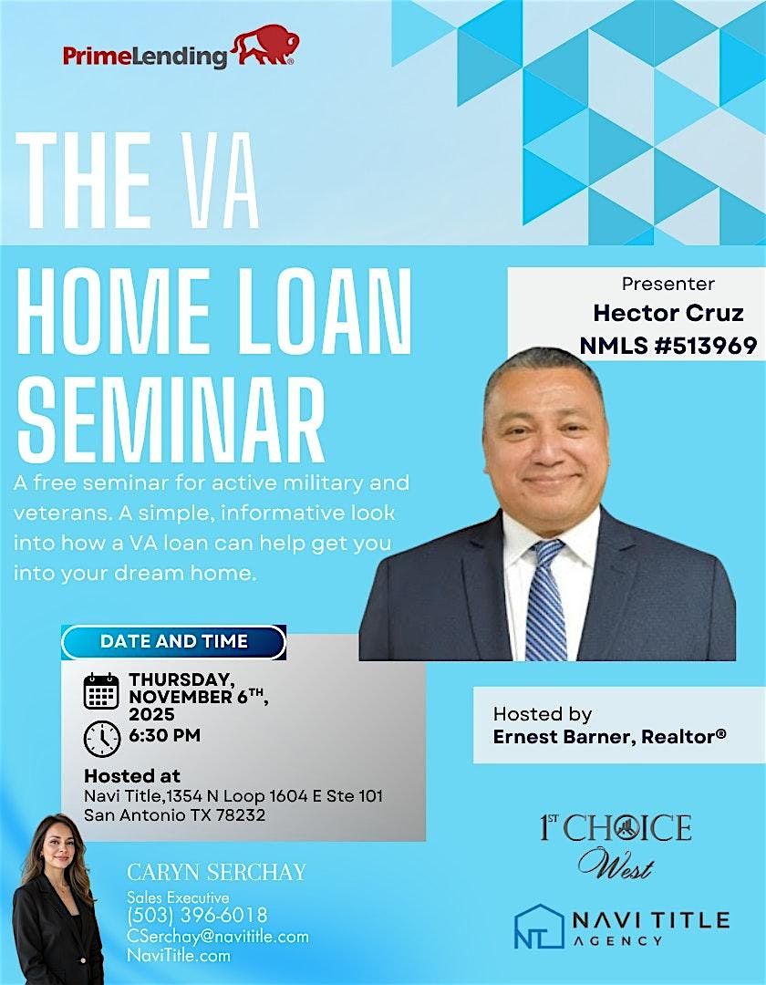 Free VA Seminar for active duty military members and veterans!