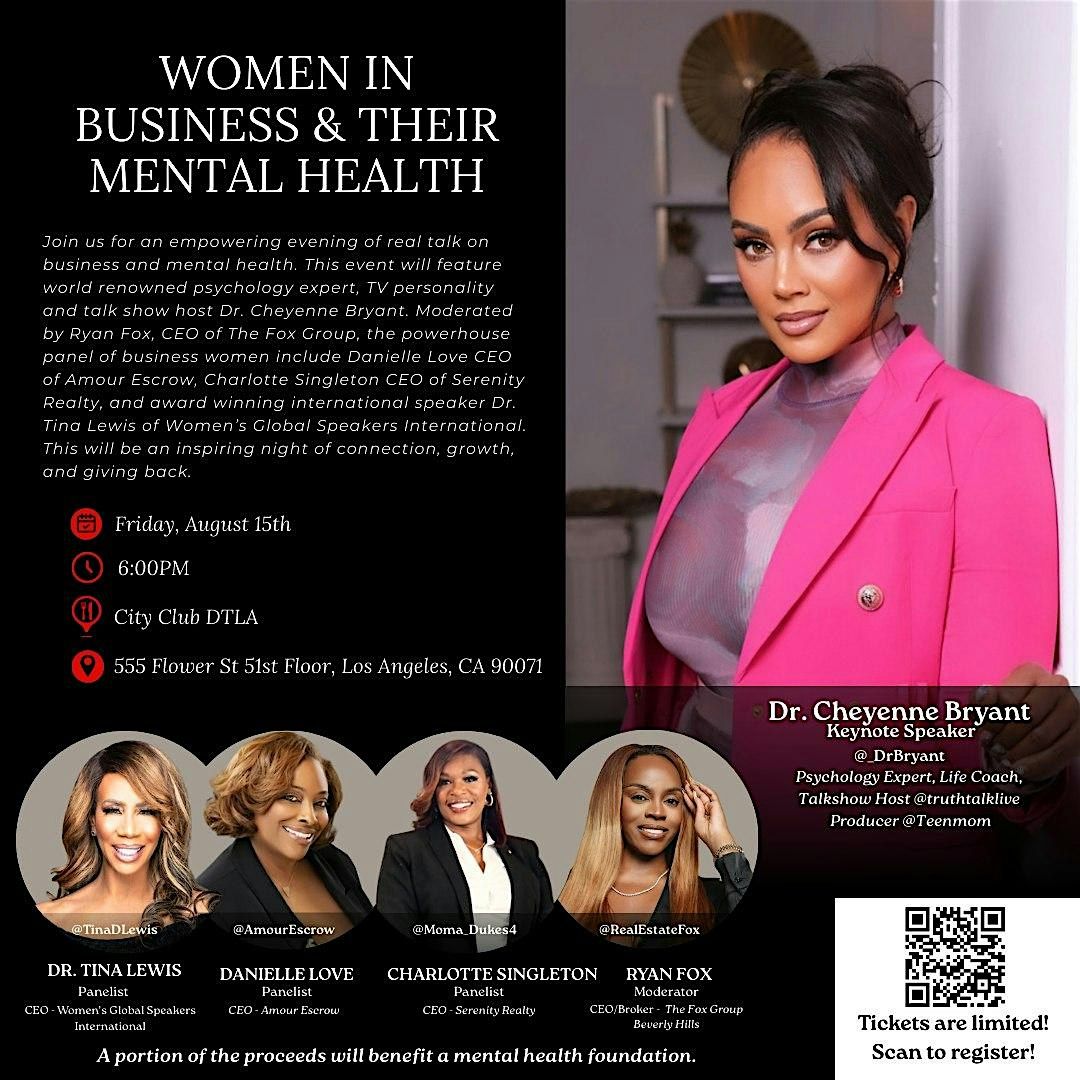 Women in Business & Their Mental Health
