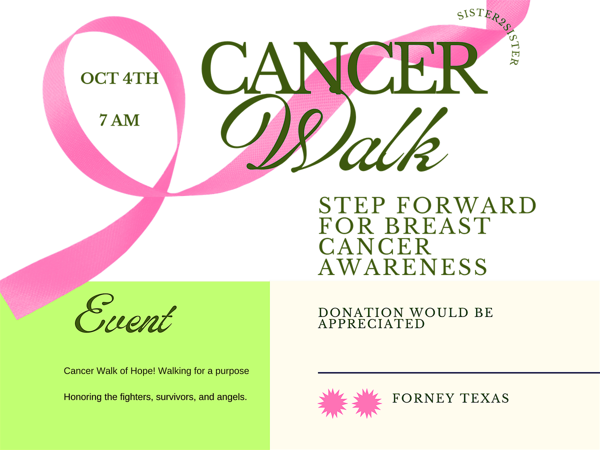 Cancer Walk 2025