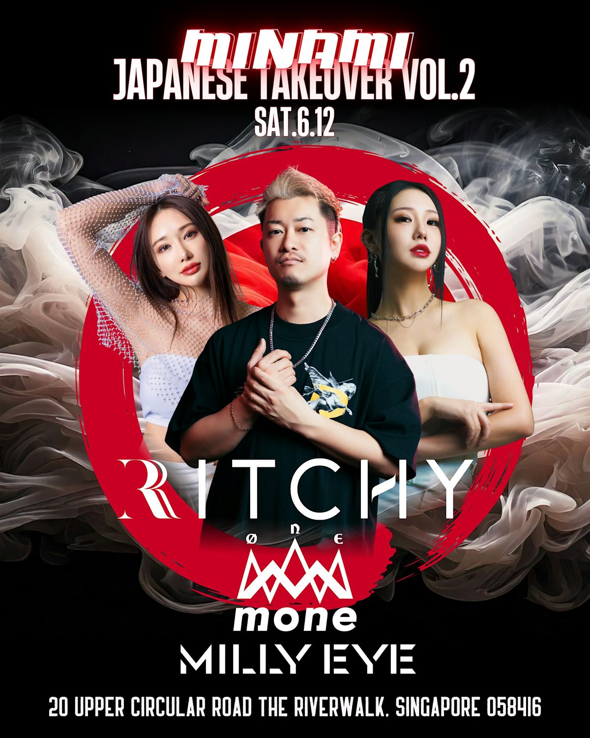 Japanese Take Over Vol 2 with Ritchy, Millie Eye & Mone
