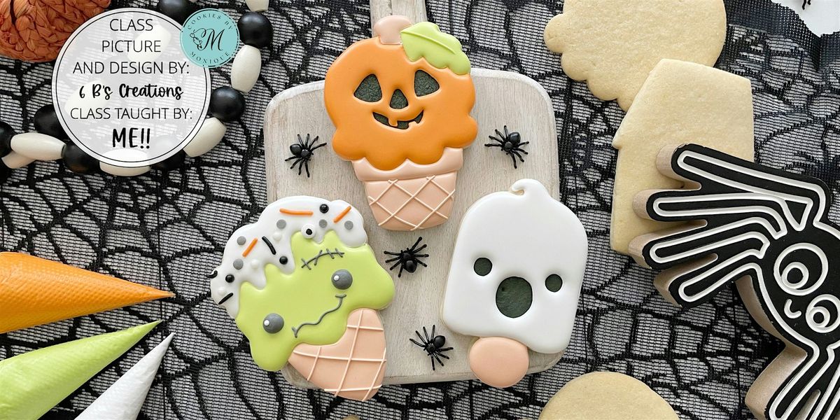6:00PM Halloween Cookie decorating class