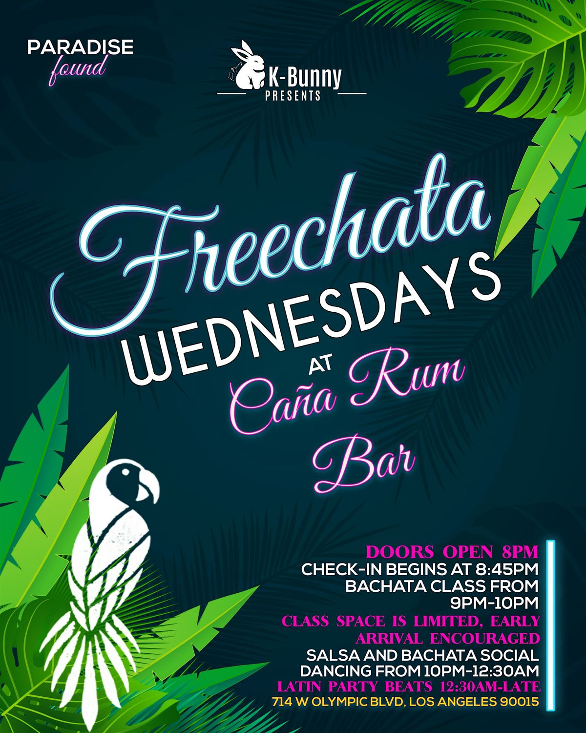 Bachata lessons at Ca\u00f1a Rum Bar