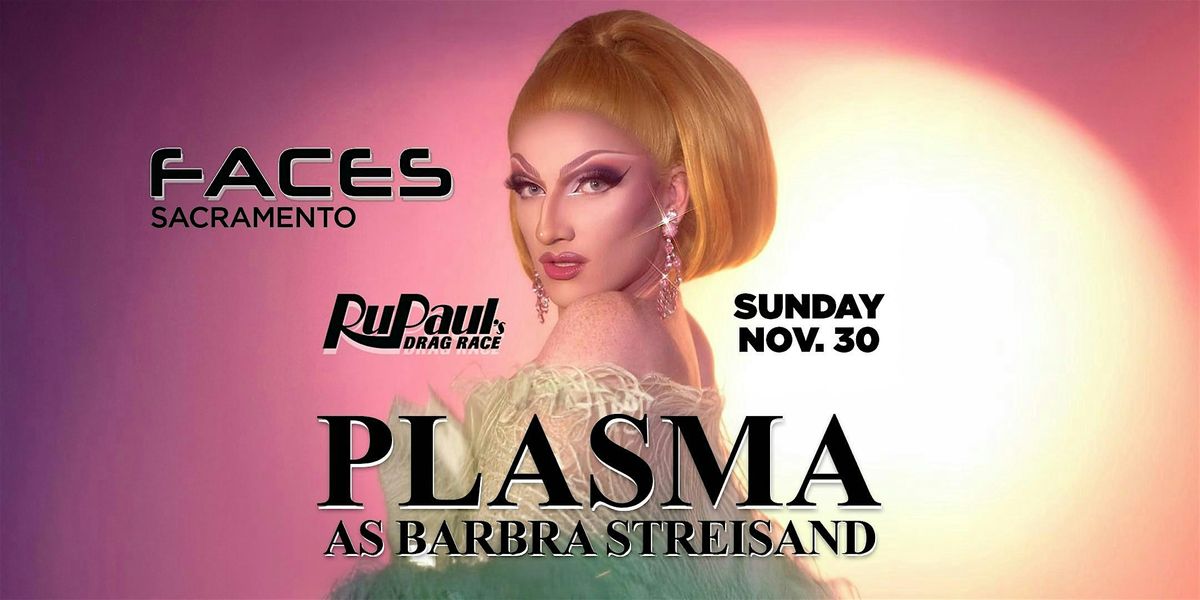 RuPaul's Plasma as Barbra Streisand live at Faces Nightclub