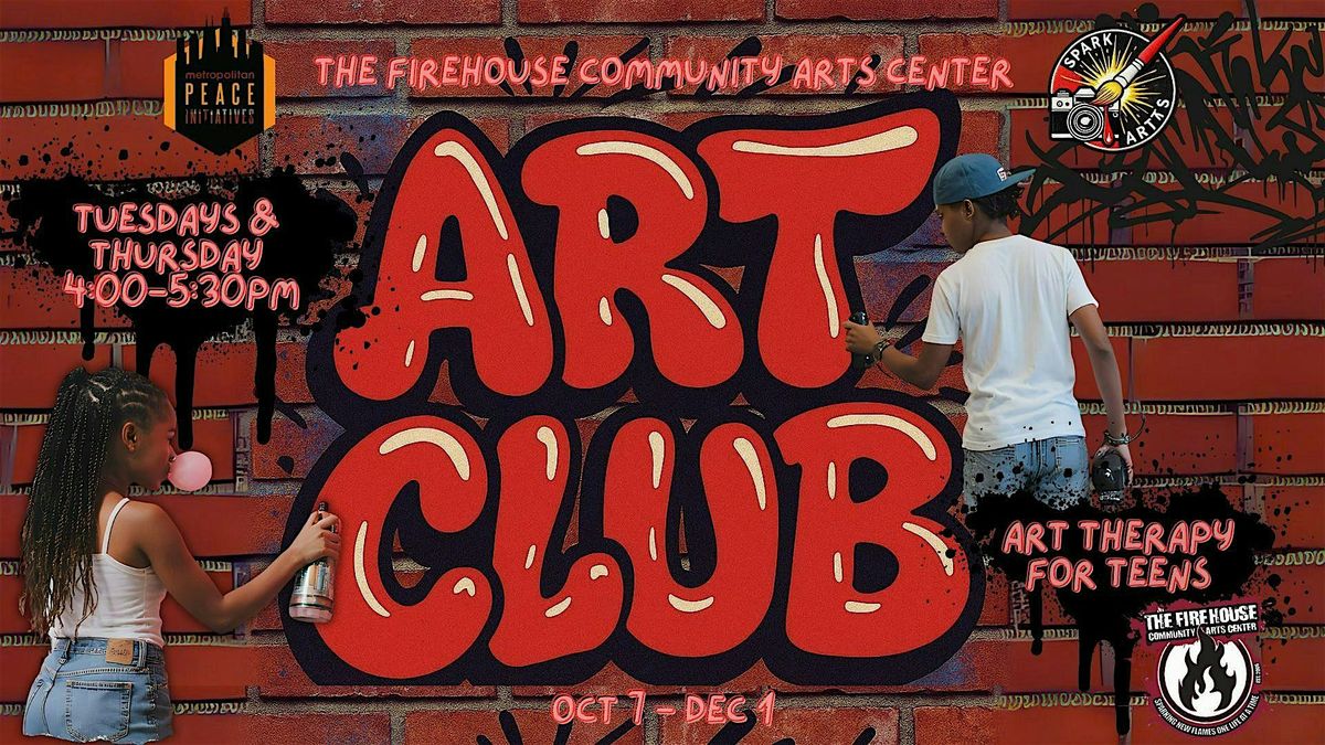 Art Club : Teen Art Therapy w. Spark Arts