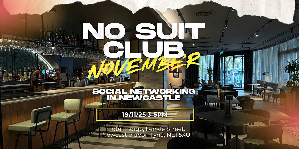 No Suit Club Business Networking - Hotel Indigo