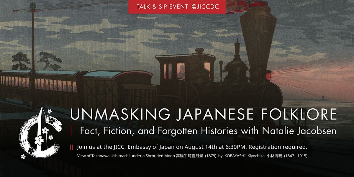 Talk & Sip | Unmasking Japanese Folklore with Author Natalie Jacobsen