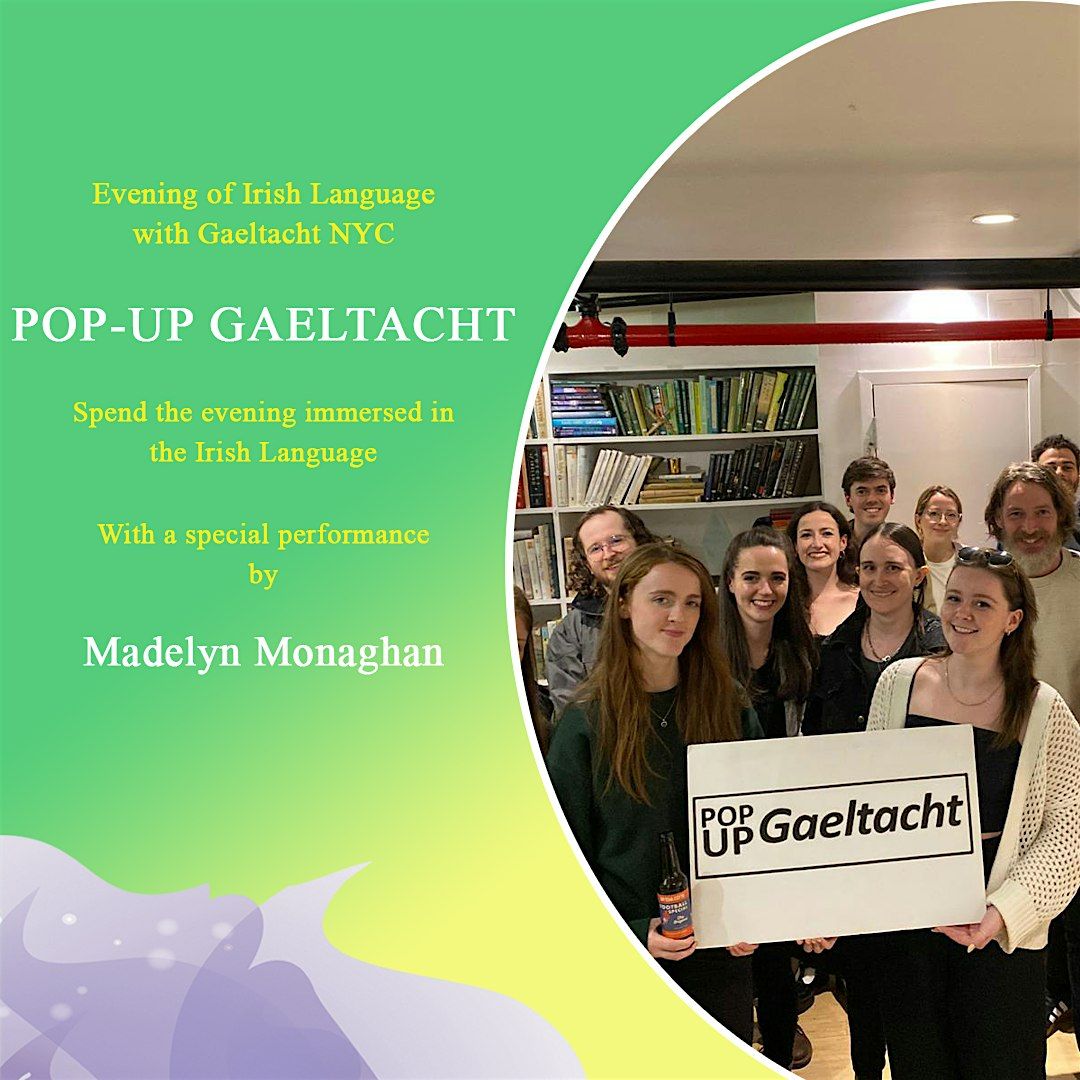Pop-up Gaeltacht: October 2025