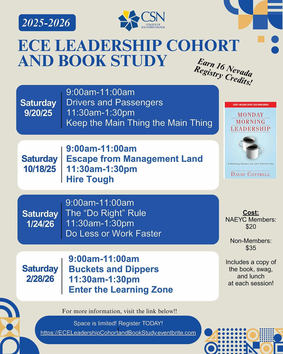 2025-2026 ECE Leadership Cohort and Book Study