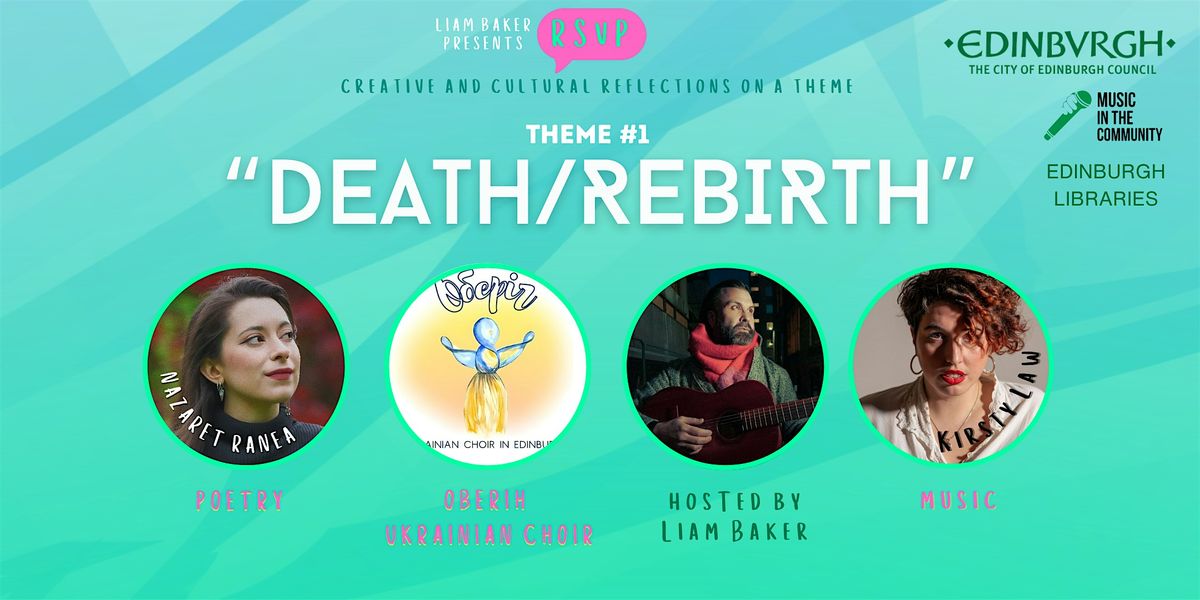 RSVP: Death \/ Rebirth- live music & poetry event