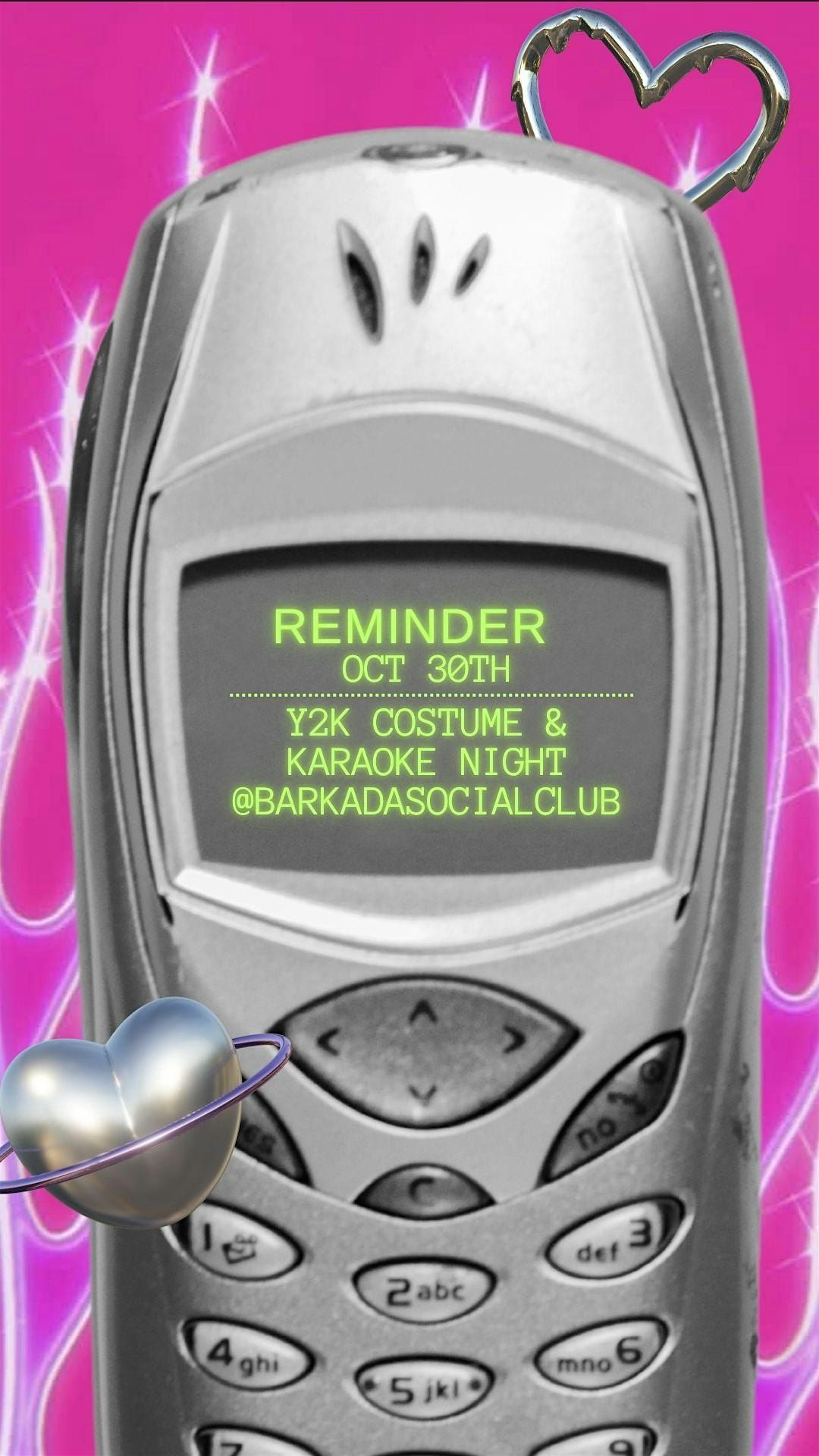 Y2K COSTUME & KARAOKE NIGHT @ BARKADA SOCIAL CLUB