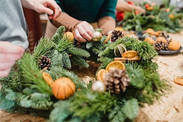 Festive Wreath Making in Streatham Common Community Garden