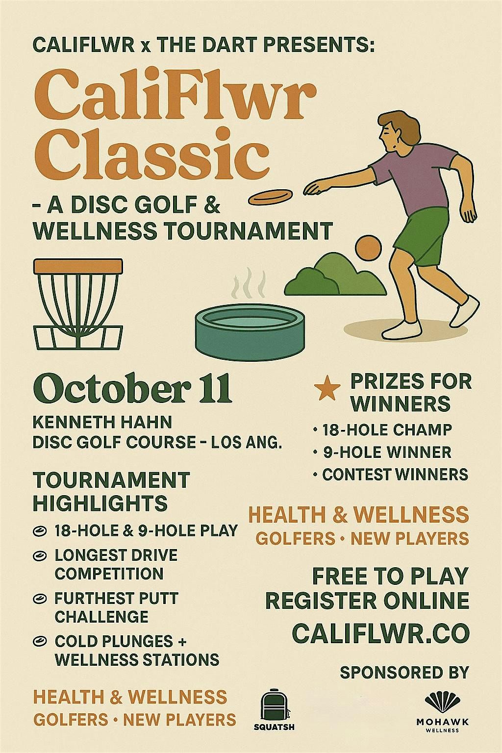 The CaliFlwr Classic \u2013 A Disc Golf & Wellness Experience