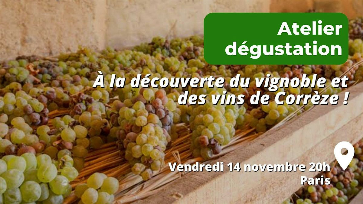 \u00c0 la d\u00e9couverte du vignoble et des vins Corr\u00e8ze !