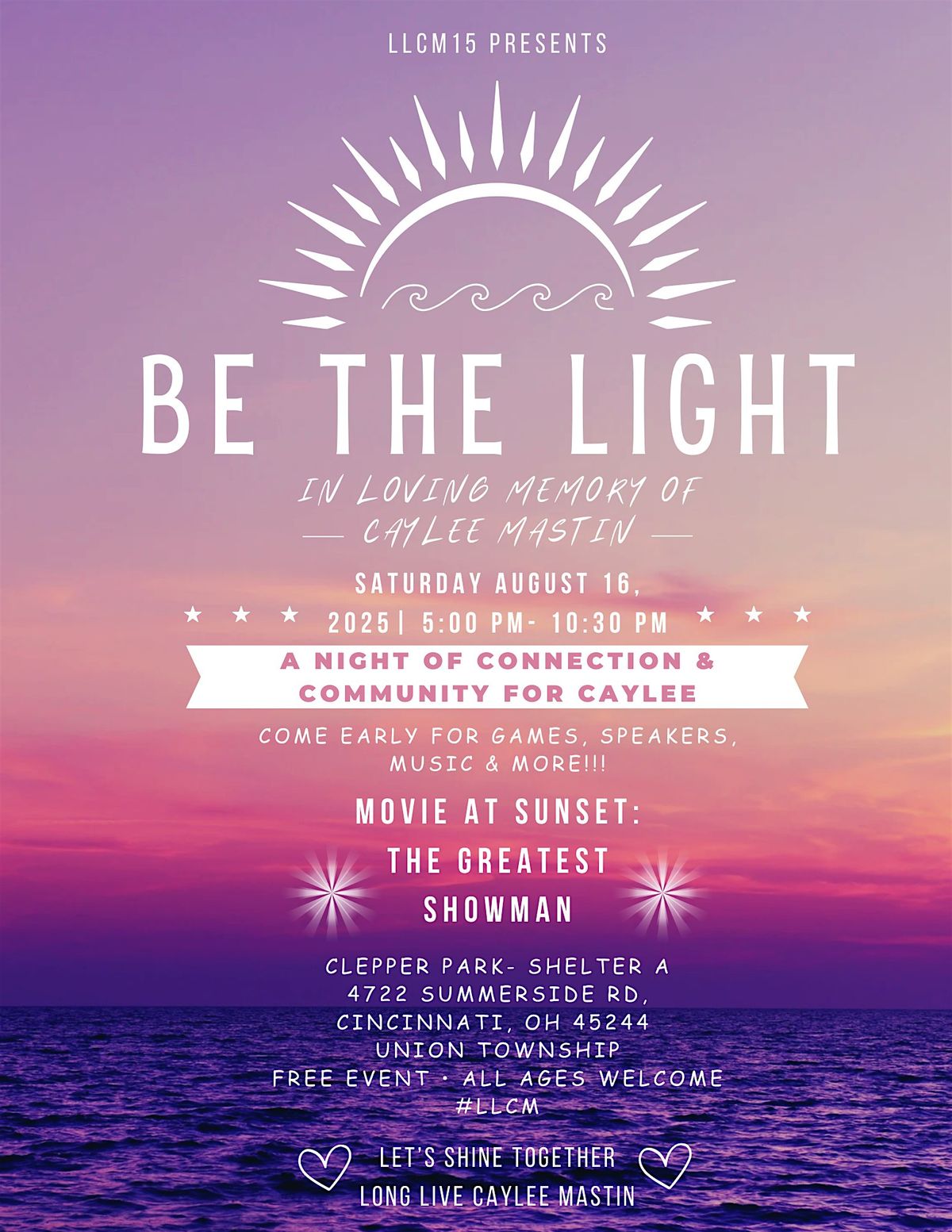Be The Light: In Loving Memory of Caylee Mastin