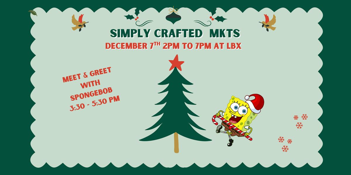 HOLIDAY MKT WITH SPONGEBOB