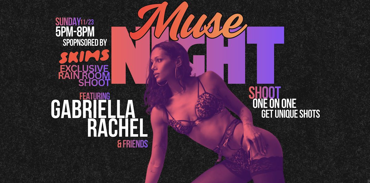 SHOOT GORGEOUS TOP MODELS Lingerie & ARTNude Photo Workshop in Rain Room