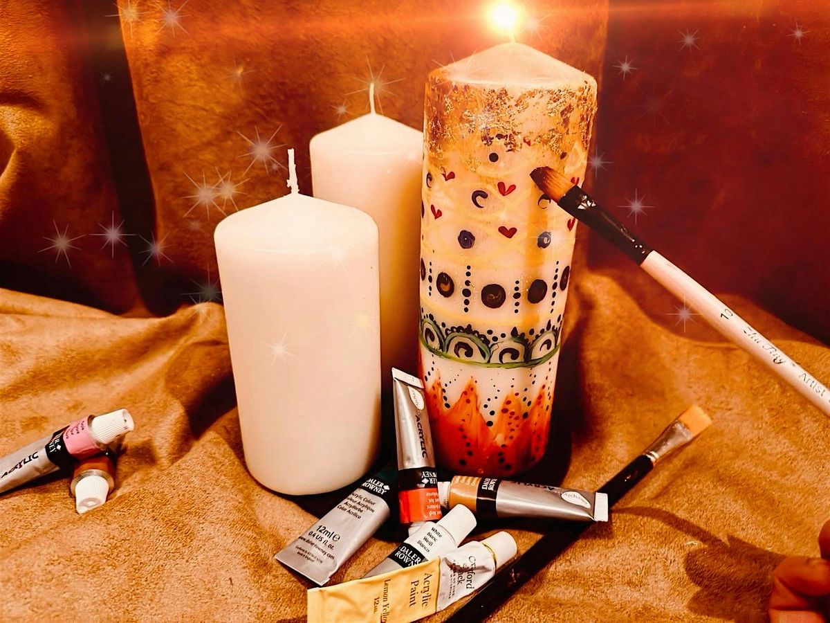 Creative evenings: Candle painting