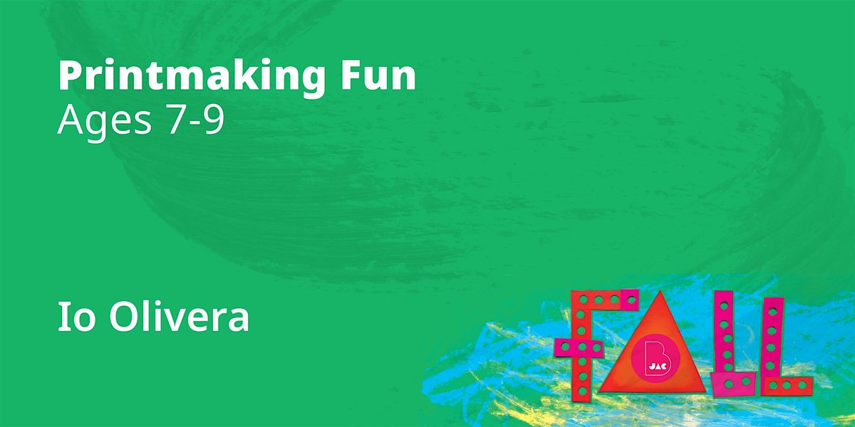 Printmaking Fun, Ages 7-9