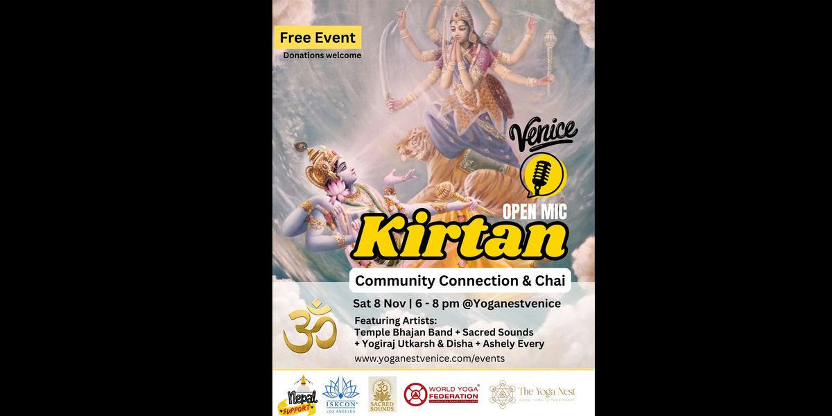 Kirtan + Open Mic