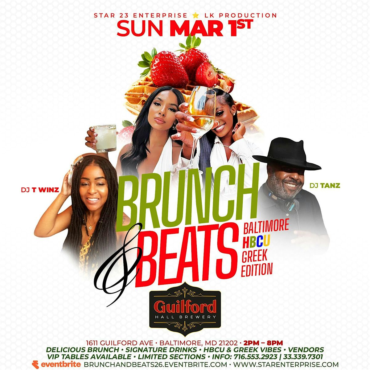 Brunch & Beats \u2014 Baltimore HBCU Greek Edition