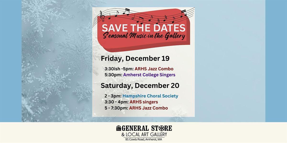 Seasonal Music at The Local Art Gallery