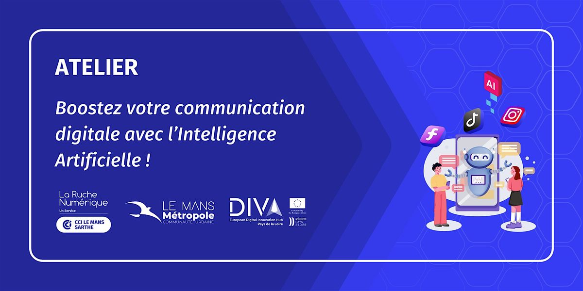 [ATELIER] Boostez votre communication digitale avec l\u2019IA !
