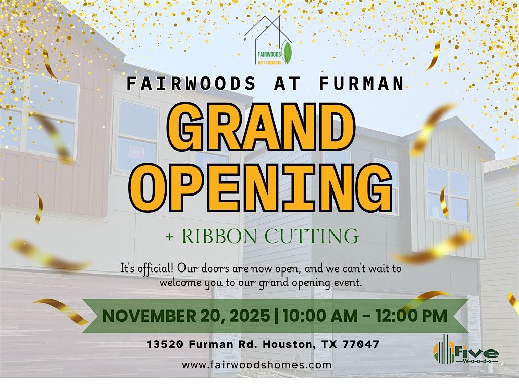 Fairwoods at Furman - Grand Opening and Ribbon Cutting