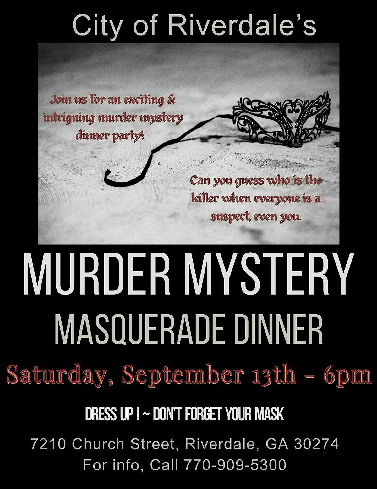 Riverdale's Midnight at the Masquerade: M**der Mystery Dinner Party