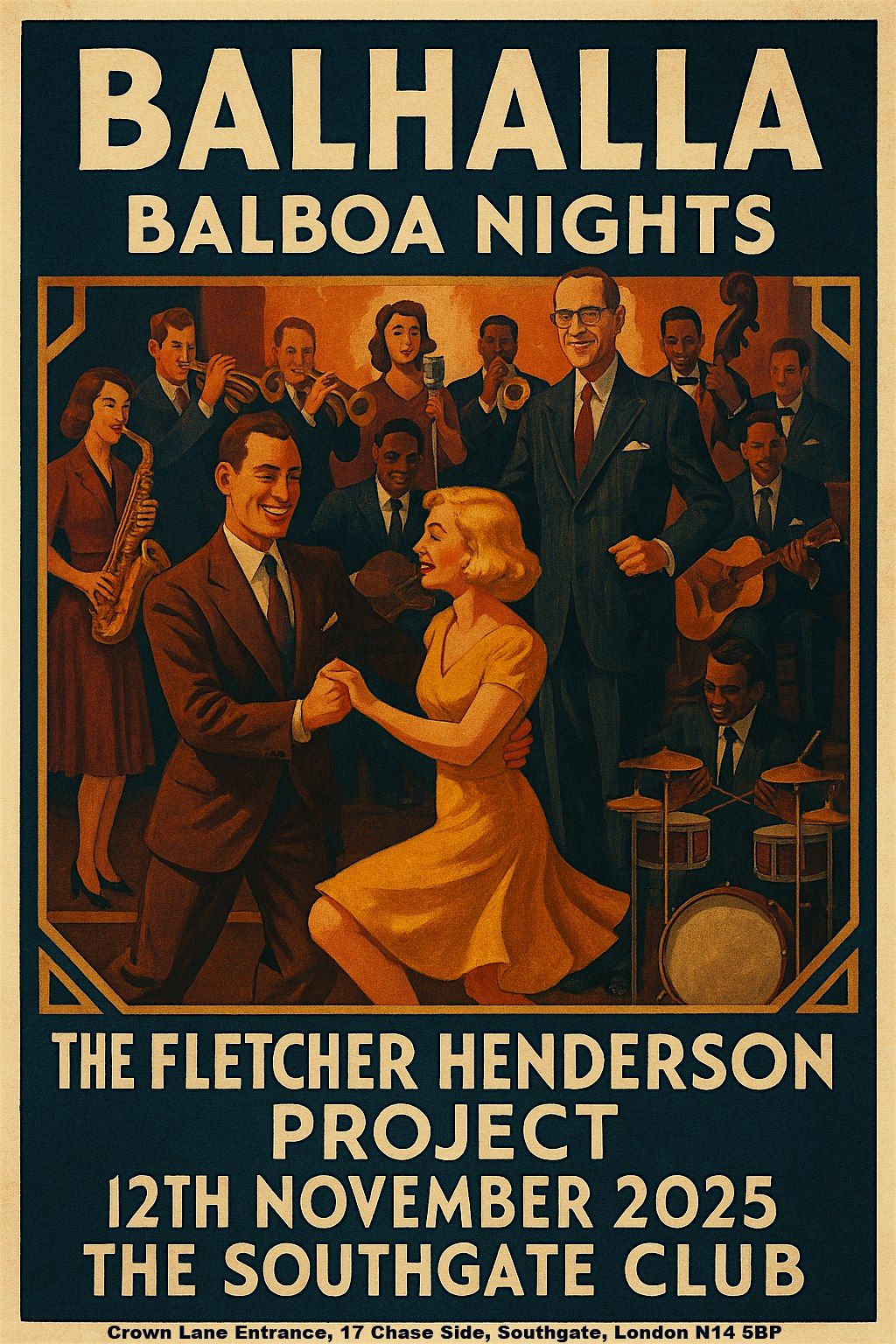 THE FLETCHER HENDERSON PROJECT @ BALHALLA BALBOA NIGHTS