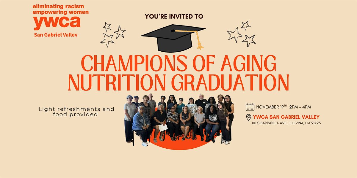 Champions of Aging Nutrition Graduation