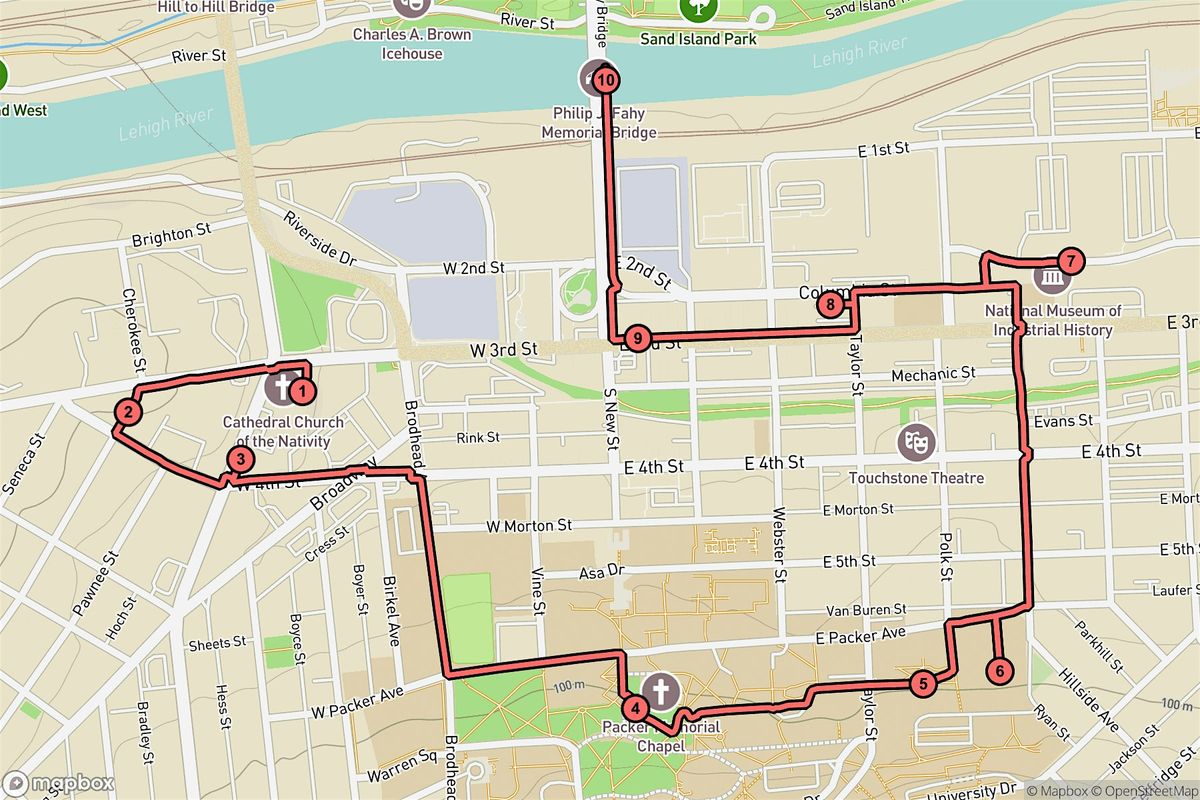 Bethlehem Audio Tour: Cathedrals, Steel, and Artistic Echoes