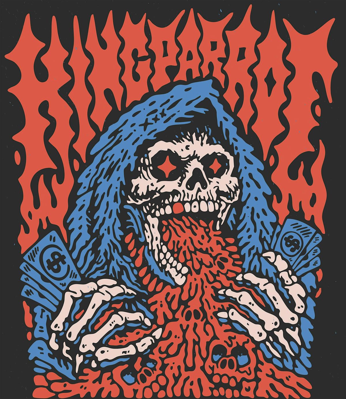 King Parrot Live @ BIGS w\/ Squid Pisser & Bonginator