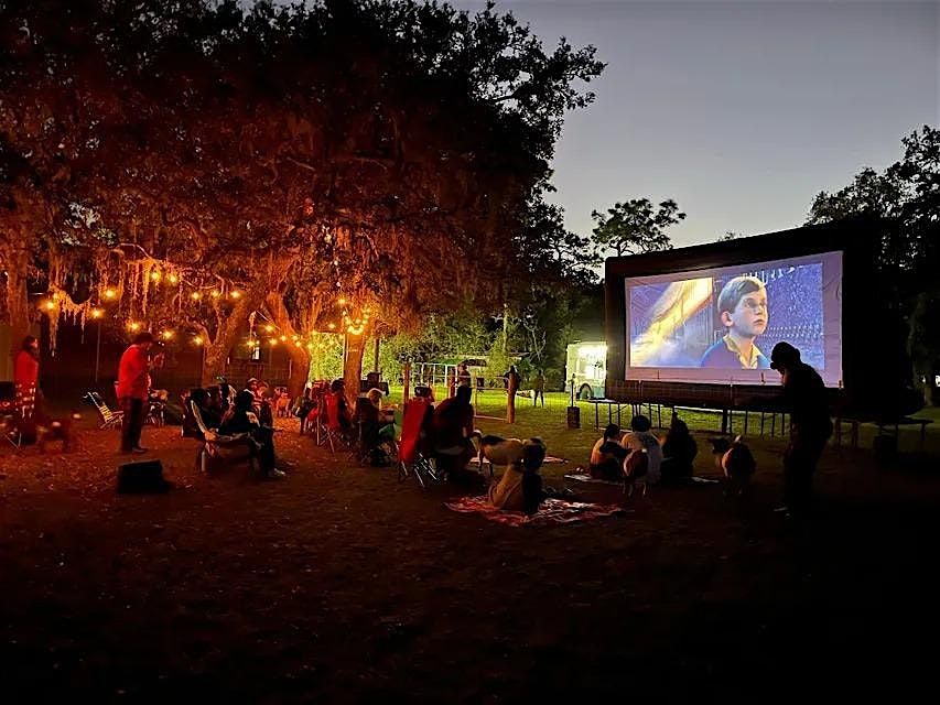 Holiday Movie Night on the Farm with Goats