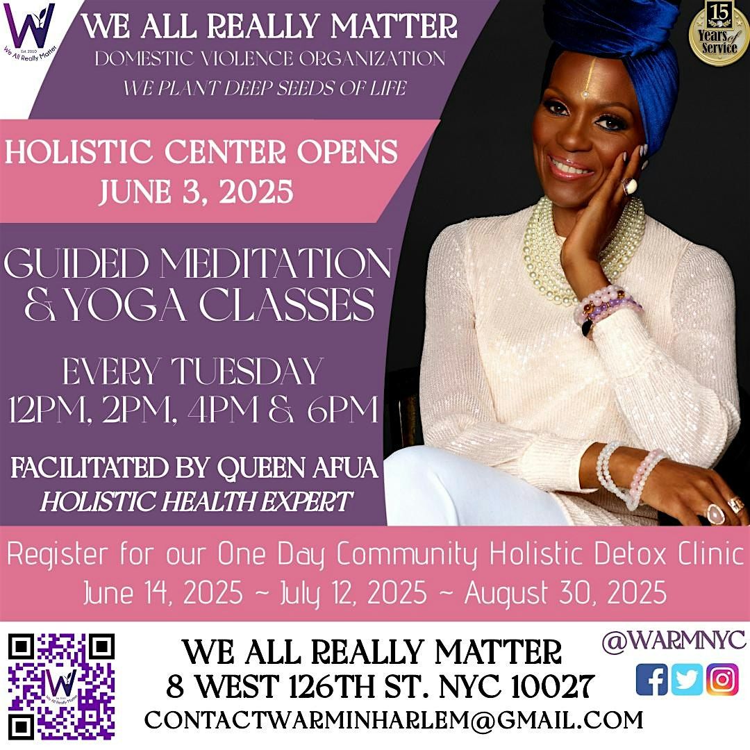 WARM Yoga & Guided Meditation Classes