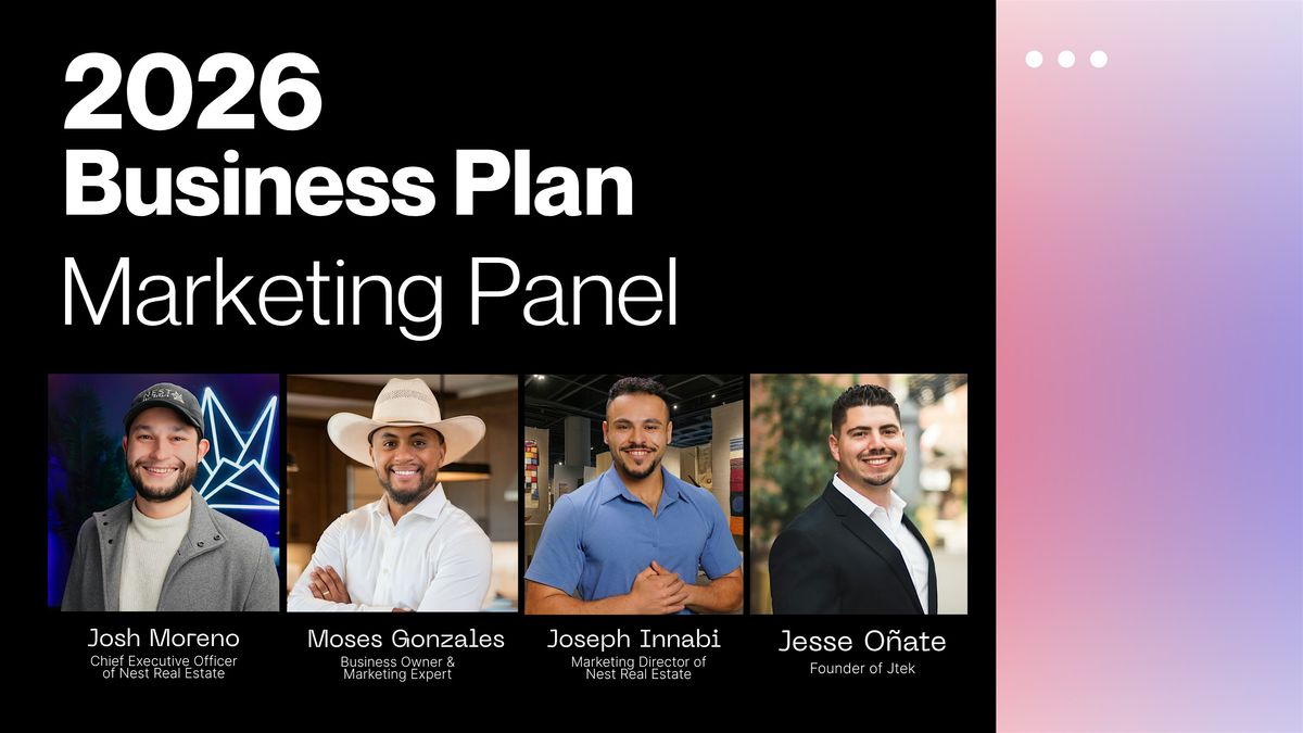 2026 Business Planning: Marketing Panel