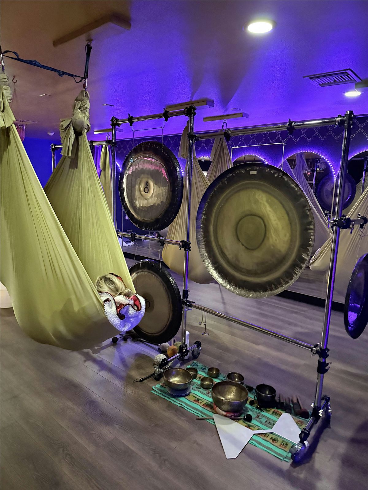 Hammock Sound Bath Meditation: Sound Bath by Wyatt at Bliss