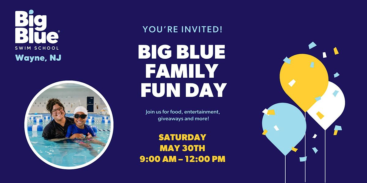 Family Fun Day at Big Blue Swim School in Wayne