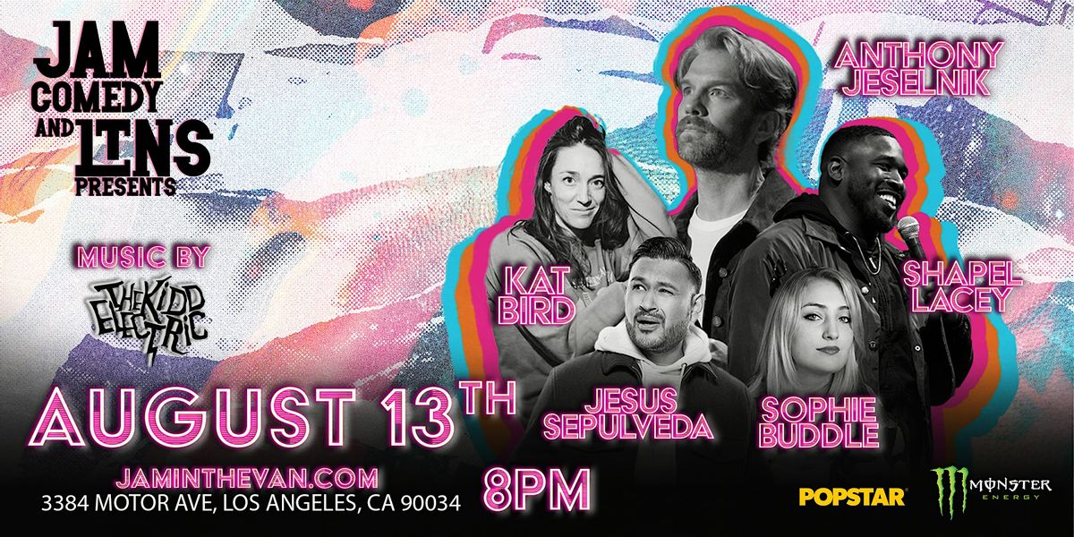 JAM Comedy & LTNS Present: Anthony Jeselnik, Shapel Lacey, & More