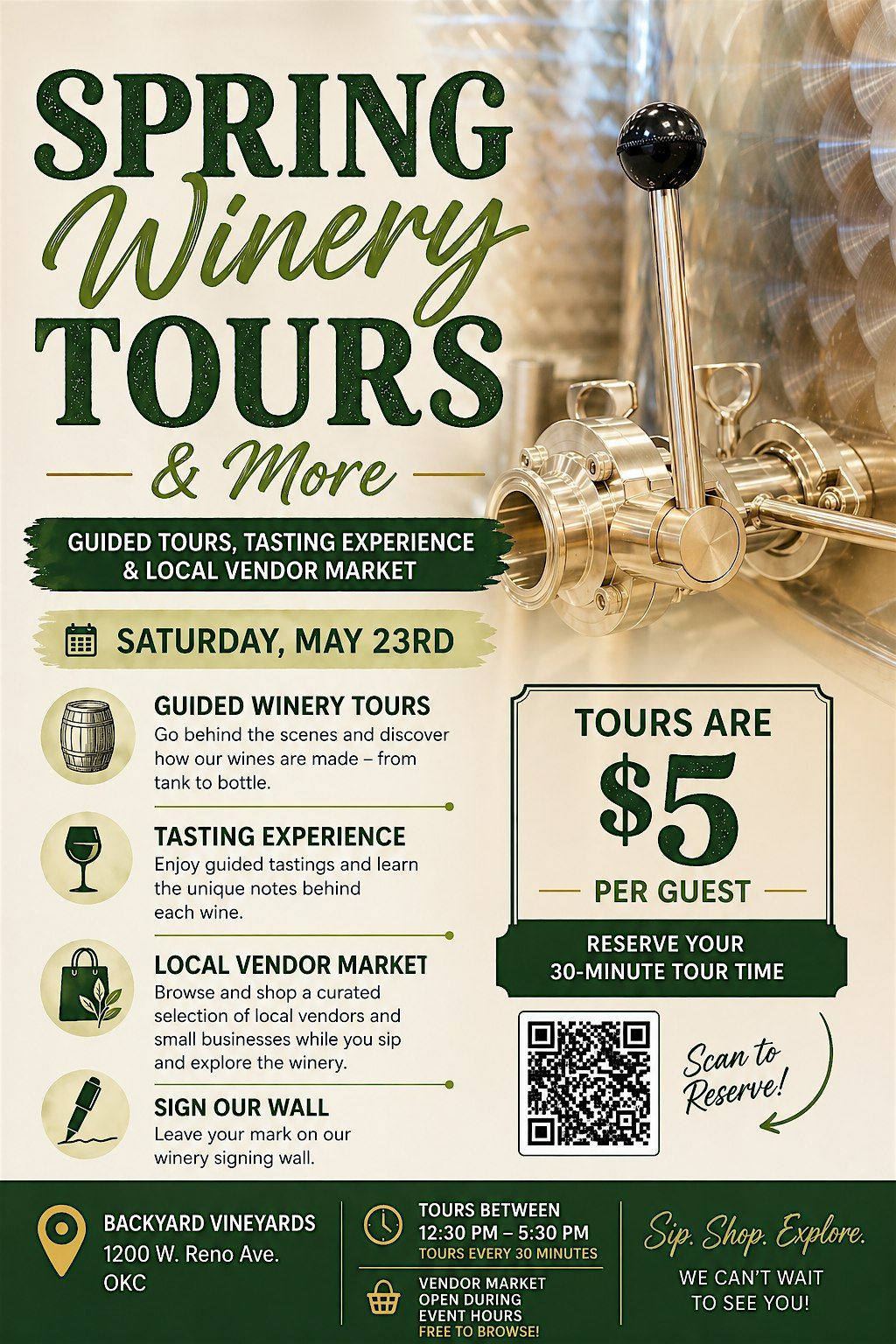 Spring Winery Tours