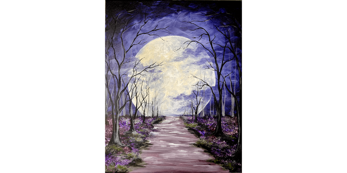 Lavender Moonlight - Paint and Sip in Tyler | Classpop!\u2122
